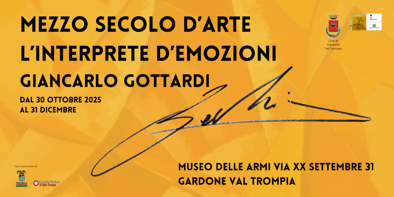 Mezzo secolo d’arte. L’interprete d’emozioni. Giancarlo Gottardi